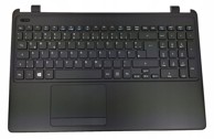 ACER Gornje kućište s tipkovnicom za Aspire E1-522 MS2372, njemački raspored, 15,6", crni